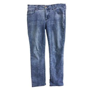 Chico's So Slimming Women's Jeans Size 00 = US 2 Straight Leg 31x28.5" Med. Wash